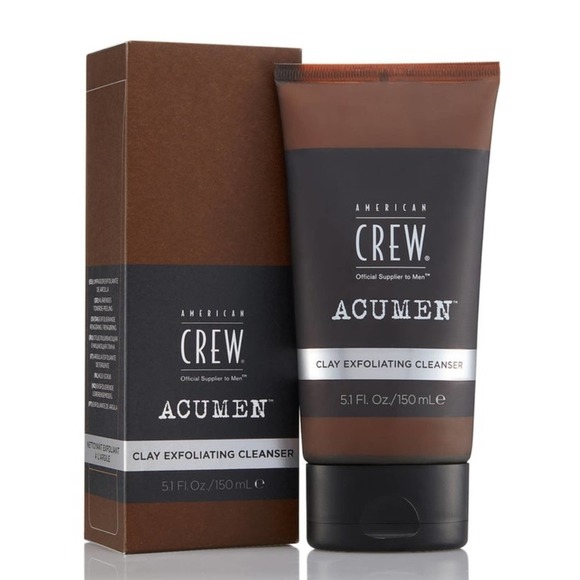 American Crew NEW Agumen Clay Exfoliating Cleanser 5.1 Fluid Oz - Picture 1 of 5